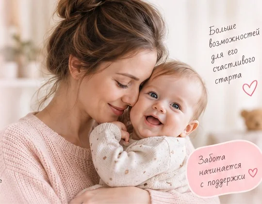 Мама с малышом